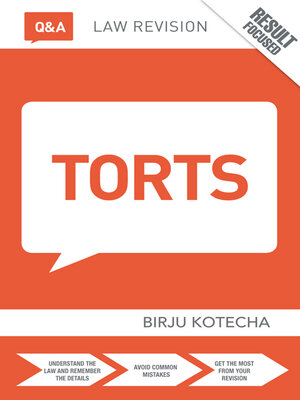 cover image of Q&A Torts